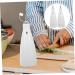 Zerodeko Kitchen Pantry Storage 2pcs Ceramic Oil Vinegar Pot Spice Bottle Pp Simple White Kitchen Storage Pantry - Buy Online on GoSupps.com