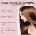 Shampooing + Apr s-Shampoing Shampoing avec Effet Volumateur Conditioner Aux Extraits d'Oignon et de Romarin Pour les Cheveux Ab m s et Cassants Nourrit les Racines et R pare la Texture du Cheveu - Buy Online on GoSupps.com