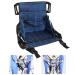 Lotchen Transfer shoulder belt full body Transfer Seated cushion Patient lifter lifting linen Seniors Mobility Transfer board safety belt Stair slide (dark blue)
