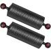 MINIFOCUS 2PCS Carbon Fiber Underwater Float Arm, D60mm, 8'', Aquatic Arm, Buoyancy Provided 300g*2, Dual 1'' Ball Buoyancy Floating ArmS Lighting System for Diving Tray Video Light/Strobe