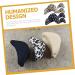 6 Pairs Sponge Toe Plug Inserts - Shoe Fillers for Loose Shoes - Leopard Print Half Pad for Perfect Fit - Buy Online on GoSupps.com