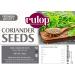 Rulop Coriander Seeds 200g Vegan Coriander Seeds Packed in a Resealable Bag to Mantain Freshness - Buy Online on GoSupps.com