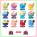 Organic Bath Bombs Set - 25 Extra Large Bath Bombs + Bubble Bars & Dried Flowers - Relaxing Gift for All Ages - Buy Online on GoSupps.com