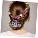 Housoutil 1pc Womens Barrettes for Hair Bridal Headpiece Hair Jewels for Women Bridal Insert Comb Hair Claw Clips for Women Fancy Hair Ties Tiara Flower Headband Miss Crystal - Buy Online on GoSupps.com