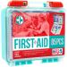 Be Smart Get Prepared 85-Piece First Aid Kit in Durable Compact Case - 0.69lb - Buy Online on GoSupps.com