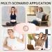 Wireless Heating Pillows & Period Heating Belt - 4 Temp Settings 5 Vibration Stages - Perfect Gift for Birthdays & Mother's Day (Pink) - Buy Online on GoSupps.com