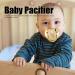 Premium Baby Pacifier for 6-18 Months - Soft Touch Silicone & Antistatic - Perfect for Newborns (Gold) - Buy Online on GoSupps.com