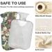 NAANLE Camouflage Dinosaurs PAW Heat Bottle - 1L Transparent Hot Water Bottle for Bed Hand & Feet Warmer Pain Relief & Cold Therapy - Buy Online on GoSupps.com