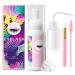 Lash Cleaning Kit - Eyelash Extension Cleanser Extensions - 60ml/2.11 Fl.Oz Shampoo Wash with Brush & Bottle for Salon Home Use Eyelash Shampoo