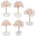 Kyeygwo 3 Color Healing Crystal Money Tree - Feng Shui Gemstone Bonsai Decor | Natural Mountain Druse Base - Buy Online on GoSupps.com