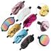 FRCOLOR 7pcs Double-Sided Sequined Eye Mask | Portable Sleep Mask for Men & Women - Perfect for Travel & Relaxation - Buy Online on GoSupps.com