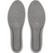 Sports Insoles with High Elasticity Breathability and Anti Slip Insoles for Men and Women(35) 35 Gray