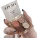 Eyeshadow Palette Glitter Makeup Palette Shimmer Sequined Palette Self Adhesive Eye Shadow Long Lasting Eye Shadow Neutral Cosmetic Eye Shadows 4 Colors 02charming rose - Buy Online on GoSupps.com
