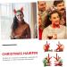 FRCOLOR Elk Antler 2 Pairs Christmas Hair Clips Deer Horns Hair Holder Christmas Antlers Barrettes Hair Barrettes for Women Hair Decoration Women Hair Clips Clothing Non-woven Fabric Miss - Buy Online on GoSupps.com