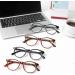 COJWIS 4 Pack Round Reading Glasses for Men & Women - Stylish Spring Hinges & 4 Colors - 3.0x Magnification - Buy Online on GoSupps.com