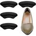 Molain Heel Cushion Inserts - Bladder Prevention Pillows for Large Shoes | 2 Pairs of Suede High Insole Pads for Men & Women - Black - Buy Online on GoSupps.com