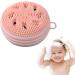 Face Exfoliator Brush | Super Soft Face Scrub Brush with Soft Bristles | Manual Face Wash Scrub for Face Skincare Exfoliator Brush for Cleaning Thaely Pink - Buy Online on GoSupps.com
