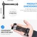 Neewer 9.8in Adjustable Friction Magic Arm | 1/4-inch Thread Screw | Flash/LED Light/Microphone/Monitor Super Clamp | Load up to 4.4lb | ST25 - Buy Online on GoSupps.com