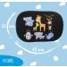 HECKBO 2x Car Sun Visor with 8 Suction Cups - Baby Animals with Mom - 48x16cm - Side Sunshade for Baby Kids - Includes Bag - Buy Online on GoSupps.com