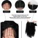 BESTUNG 24 Inch Black Curly Lace Front Wig - Heat Resistant Synthetic Fiber - Glueless Long Curly Wig for Black Women - Buy Online on GoSupps.com