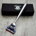 5 Edge Stainless Steel Safety Razor for Men | Premium Beard & Mustache Shaving - Buy Online on GoSupps.com