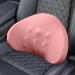 Car Lumbar Support - Lumbar Pillow for Driver | Soft Lumbar Pillow for Lower Back Discomfort Relief Car Back Cushion for Driving Ergonomic Lumbar Support for Car Pink - Buy Online on GoSupps.com