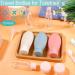 Maggidea Travel Bottle Set - 13PCS Leak Proof Refillable Containers with Bag for Toiletries - Nordic Style - Buy Online on GoSupps.com