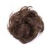 Real Fashion Hair Extensions | Natural Brown Curly Messy Bun Scrunchie for Volume & Updos - International Shipping - Buy Online on GoSupps.com