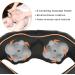 Shiatsu Neck & Shoulder Massage Device with Heat 3D Deep Tissue Massager for Home Office & Car Adjustable Speeds - Buy Online on GoSupps.com