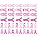 40 Pink Ribbon Temporary Tattoos: Breast Cancer Awareness Tattoo (5 Sheets) 5 Count (Pack of 1)