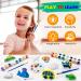 Tigerhu Arts and Crafts for Kids - 27 Painting Figurines with Paint, Pens, Brush, Palette, Magnets, Stickers - DIY Painting Kit for Ages 4-8 - Buy Online on GoSupps.com