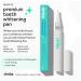 Zimba Travel Teeth Whitening Pen - 2 mL Gel Whitening Pen (2 Pack) - Easy, Effective Stain Remover for Coffee, Wine, Soda - Travel-Friendly Whitener - Buy Online on GoSupps.com