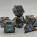 GIUADKXD Metal DND Dice Set - Rolling Blue Polyhedral Dice for D&D, Trpg, MTG - Game Accessories by Gunlan-1 - Buy Online on GoSupps.com
