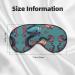 Fish & Octopus Print Double-Sided Eye Mask | Soft Light Blocking for Quality Sleep - Buy Online on GoSupps.com