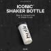 Iconic Shaker Bottle with Wire Mixing Ball Clear 750ml - Bulk Pack of 1 - Buy Online on GoSupps.com
