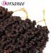 Pre-twisted Spring Twist Crochet Hair Short Curly Braids 8 inch (Pack of 4) T30 - Synthetic Hair Extensions - Buy Online on GoSupps.com