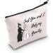 Bauna Cosmetic Bag for Music Theater Lovers | Zippered 'Just You and I Defy Gravity' Design | Perfect Gift for Musicals Fans - Buy Online on GoSupps.com