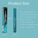 Mascara Volumizing and Lengthening Mascara Lash Extension Mascara Natural and False Lash Look in One Long Lasting for Definition Suitable for Sensitive Eyes (Black) - Buy Online on GoSupps.com