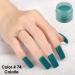 Dip Powder Color No # 74 Calaite Nail Gel Effect Blue Color System 1 oz 28 g - Buy Online on GoSupps.com