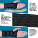 Solace Bracing Cool-Flow Wrist Support - British Made & NHS Supplied with Metal Splint - XL Left Hand Black - Buy Online on GoSupps.com