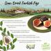 Organic Turkish Dried Figs - USDA Certified, NO Added Sugars, Sulfurs, or Preservatives | NON-GMO, VEGAN & KOSHER - 2 Packs (16oz) - Buy Online on GoSupps.com