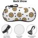 OPSREY Delicious Sweet Ramen printed Glasses Case Portable Zip Storage Case Neutral Sunglasses Soft Case Cookies Food Chip Biscuits One Size - Buy Online on GoSupps.com
