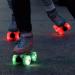 Bont Glow Light Up LED Quad Roller Skate Wheels - 62x35mm 83A - Pack of 4 (Misty Teal) - Buy Online on GoSupps.com