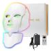 LED Face M sk (model FM-01) 7 Color LED Face M sk Light Ther py Skin Care M sk for Face and Neck both beauty salons and home use