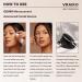 VRAIKO Gemini Microcurrent Face Massager Roller - Skin Rejuvenation Beauty Device for Neck and Face - Double Chin Reduction, Anti-Wrinkles, Sculpting, Toning, Tightening - Glossy Black - Buy Online on GoSupps.com