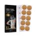 50 pieces of magnetic acupressure patches 600 Gauss-strong magnets for pain relief stickers relaxation for back shoulders knees hips neck and body