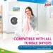 Scented Tumble Dryer Sheets - 280pk | Fresh Linen Scent | Soft & Wrinkle-Free Clothes - Buy Online on GoSupps.com