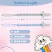 Silicone Pacifier Clip 4 Pack - Elephant Design - Baby Boy Girl Teething Relief - Rust-Free Holder - Safe & Flexible - Newborn Essentials - Buy Online on GoSupps.com