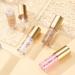 Plump Lip Glow Lot de 3 huiles l vres avec grande t te de pinceau hydratant non collant et hydratant Finition brillante pour les l vres nourrissantes - Buy Online on GoSupps.com