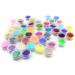 Kuqqi 45 Colors Glitter Eyeshadow and Nail Art Powder Set - Shimmer Dust for Body Makeup - Buy Online on GoSupps.com